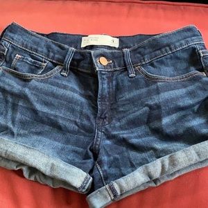 Abercrombie jean shorts